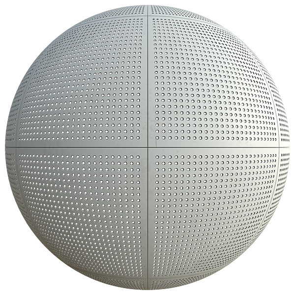 Perforated Metal Ceiling Panel (Sphere)