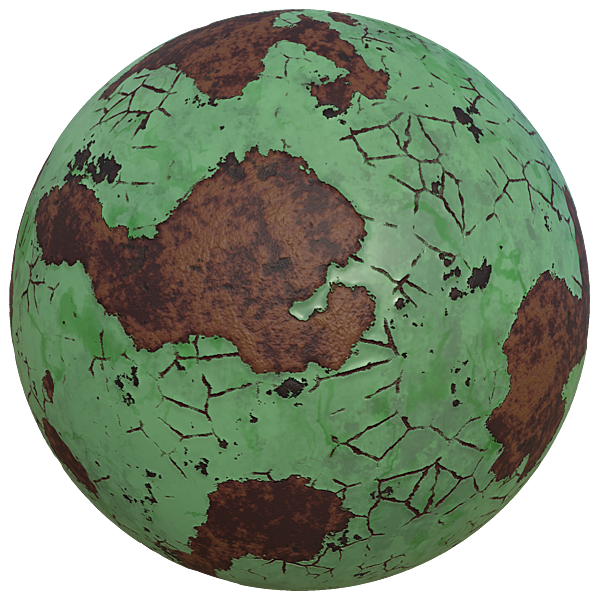 Machinery Chipped Paint (Sphere)