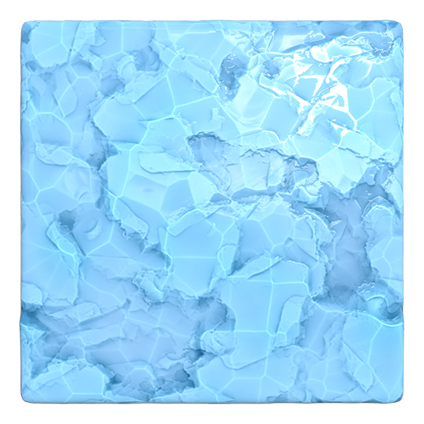 Bumpy Ice Texture (Plane)