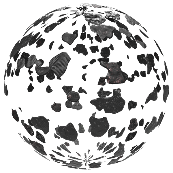 Old Chewing Gum Texture (Sphere)