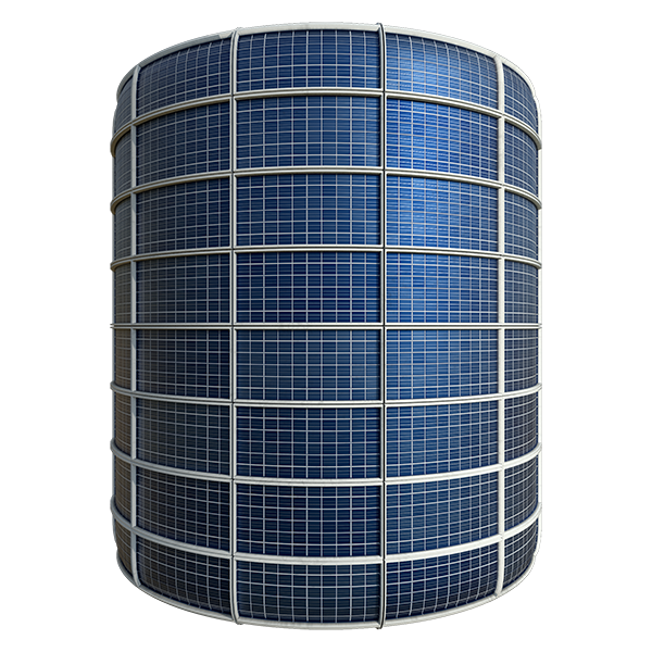 Solar Panel Texture (Cylinder)