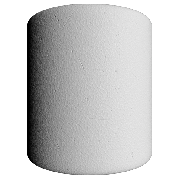 Foam Board / Polystyrene Texture (Cylinder)