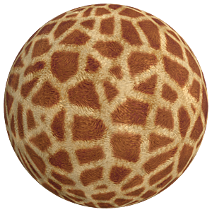 Giraffe Skin Fur Texture