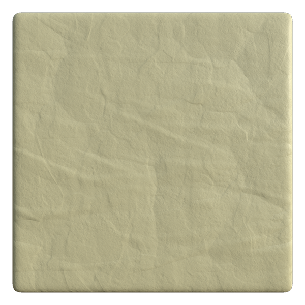Wrinkled Memo Paper Texture (Plane)