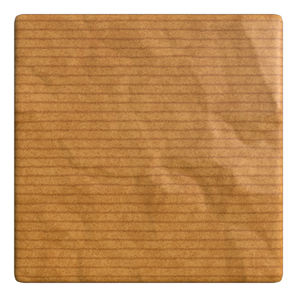 Parcel Packaging Paper Texture with Wrinkles (Plane)