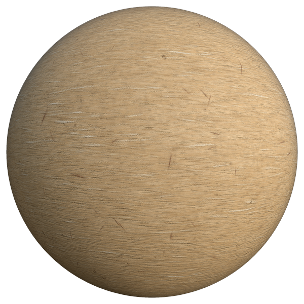 Wood-like Fiber Paper Texture with Flecks (Sphere)