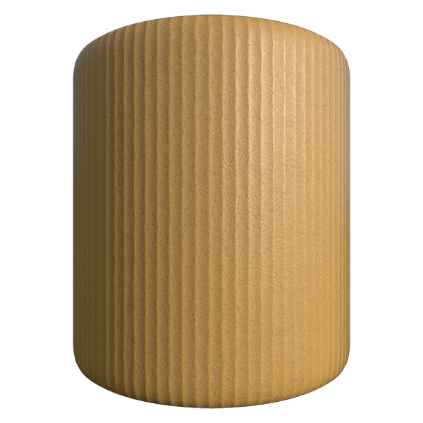 Corrugated Carton Cardboard Paper Texture, Free PBR