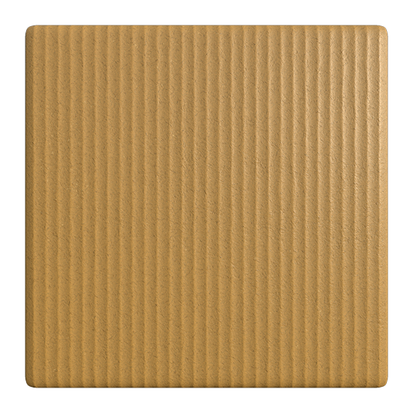 Corrugated Carton Cardboard Paper Texture
 (Plane)