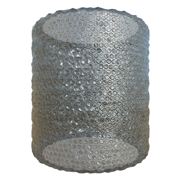 Bubble Wrap Texture for Packaging (Cylinder)