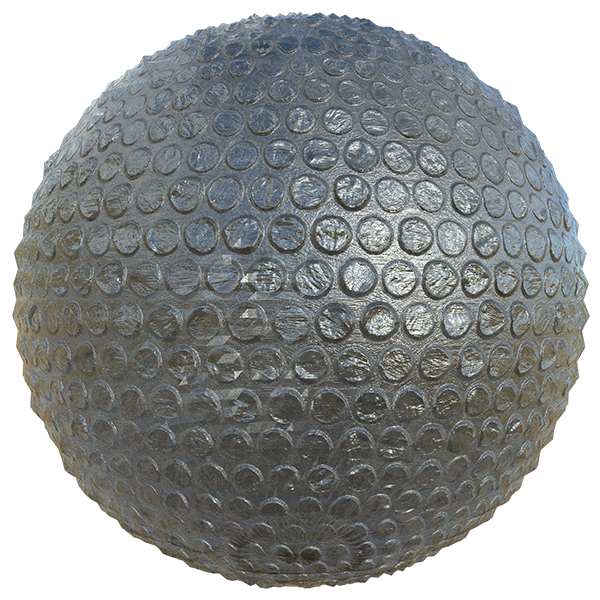 Bubble Wrap Texture for Packaging (Sphere)