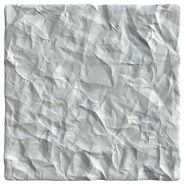 Crumpled A4 Paper (Plane)