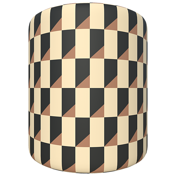 3D Visual Illusion Wallpaper (Cylinder)