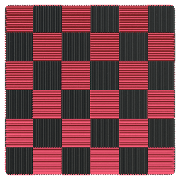 Acoustic Panels Foam Wedges Checker Tiles (Plane)