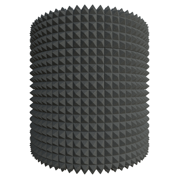 Acoustic Panels Foam Pyramid Tiles (Cylinder)