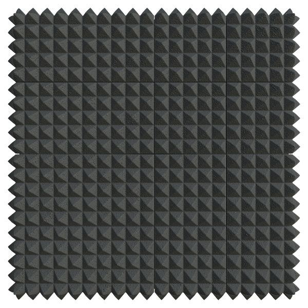 Acoustic Panels Foam Pyramid Tiles (Plane)