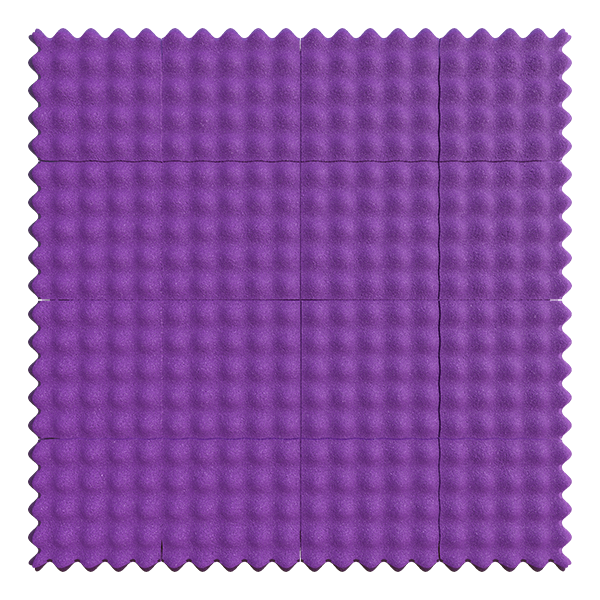 Acoustical Eggcrate Foam Tiles (Plane)