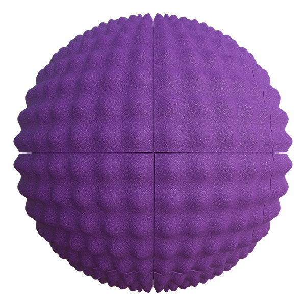 Acoustical Eggcrate Foam Tiles (Sphere)