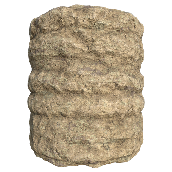 Bumpy and Sandy Cliff Rock Texture (Cylinder)