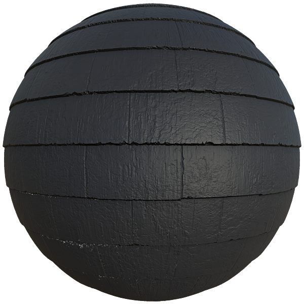 Composite Clay Roof Tile Texture (Sphere)