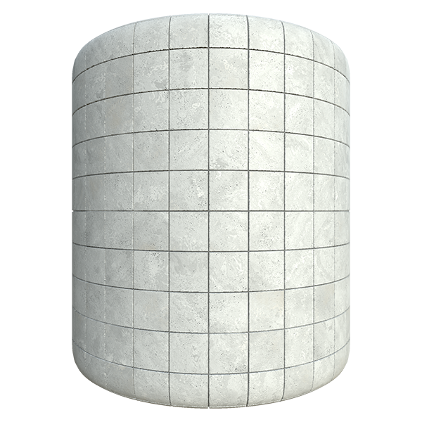 Toilet Tile Texture (Cylinder)