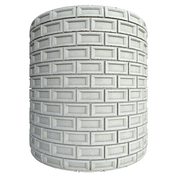 Concrete Block Tile with Hole (Cylinder)