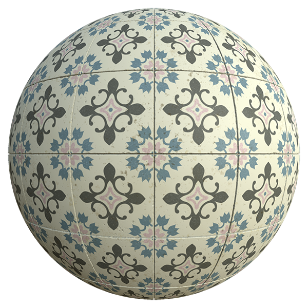 Victorian Pattern Tiles (Sphere)