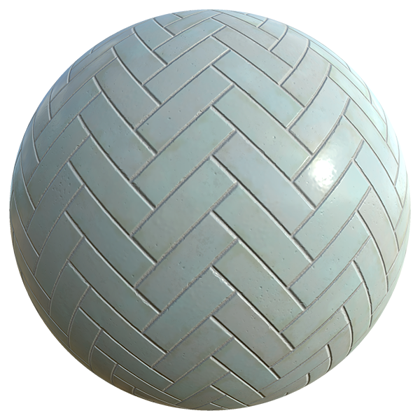 Herringbone Pink Porcelain Tiles (Sphere)