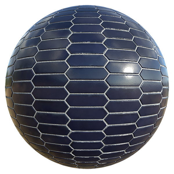 Elongated Diamond Ceramic Tiles (Sphere)
