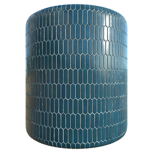 Vertically Elongated Diamond Ceramic Tiles (Cylinder)
