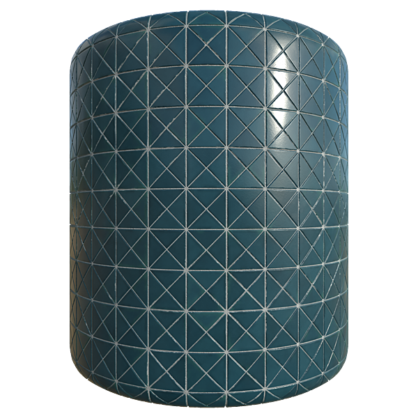 Triangle Ceramic Tiles (Cylinder)