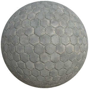 Hexagonal Grey Terracotta Tiles