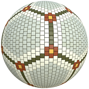 Vintage Tile Texture with Hexagonal Pattern for Restaurants