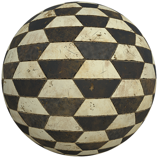 Vintage Mediterranean Home Decor Tile Texture (Sphere)