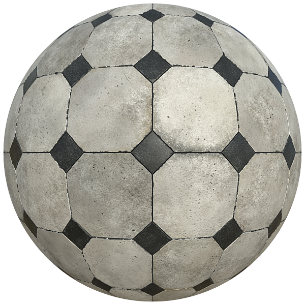 Antique Cement Tiles (Sphere)
