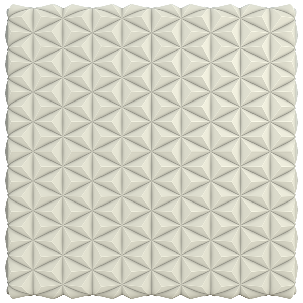 Pyramid White Wall Tiles (Plane)