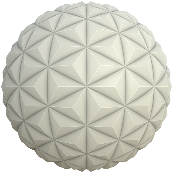 Pyramid White Wall Tiles (Sphere)