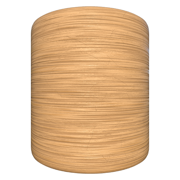 Light Brown Wood Texture with Scratches (Cylinder)