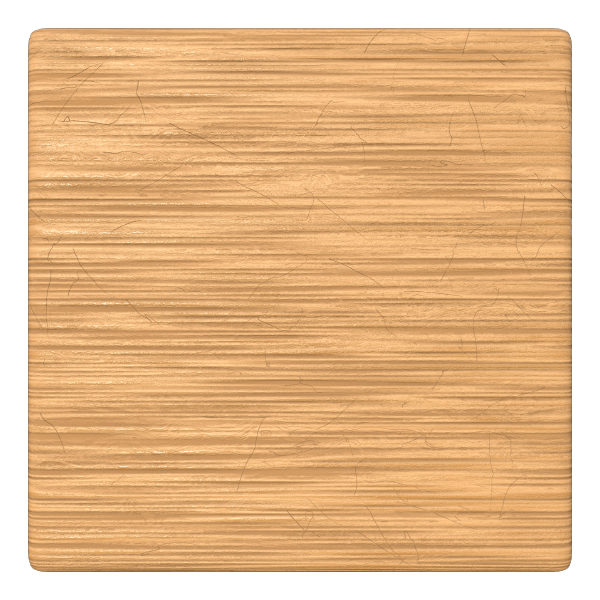 Light Brown Wood Texture with Scratches (Plane)