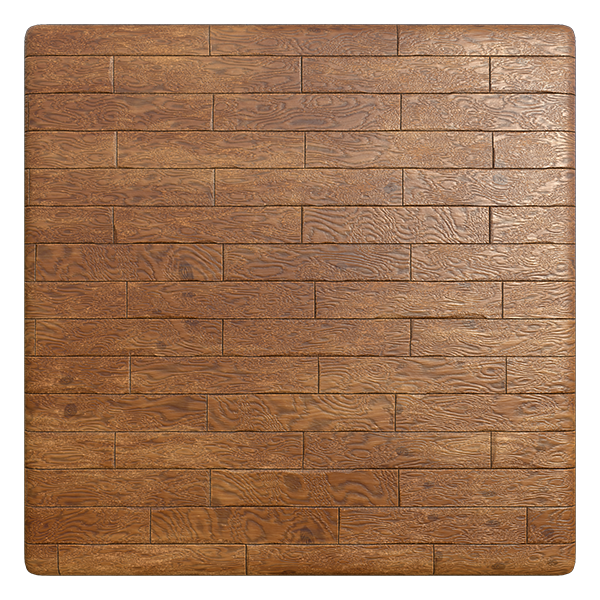 Worn Wood Plank Texture (Plane)