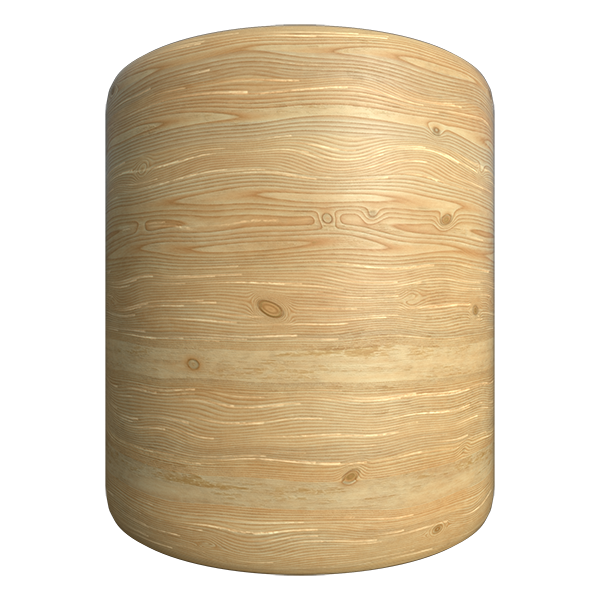 Light Color Cedar Wood Texture (Cylinder)