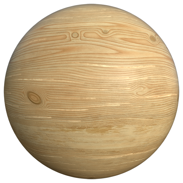 Light Color Cedar Wood Texture (Sphere)