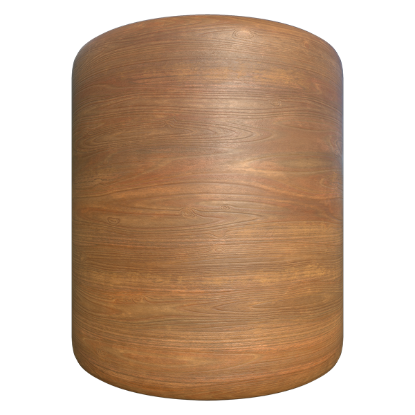 Old Wood Texture with Greasy Surface (Cylinder)