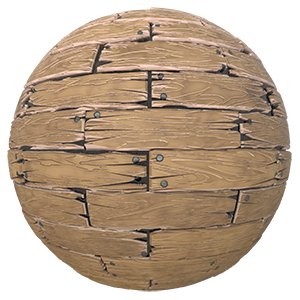 Stylized Wood Plank Texture