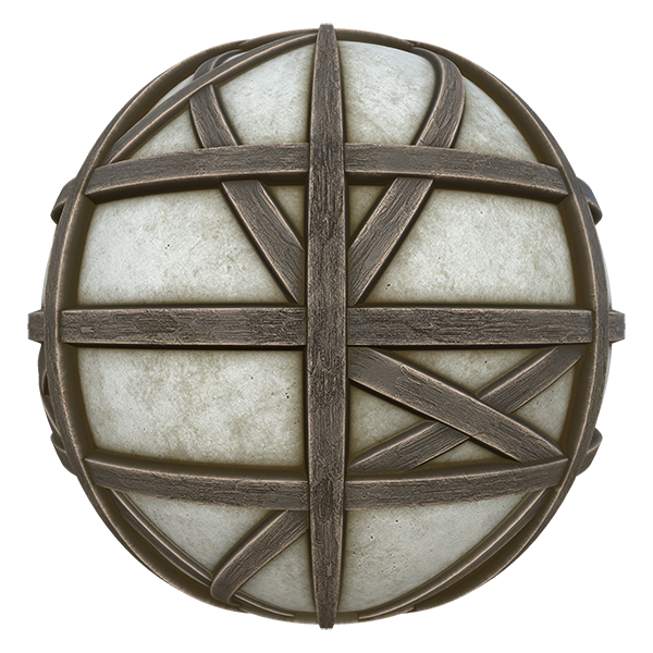 Medieval Timbered Wall (Sphere)