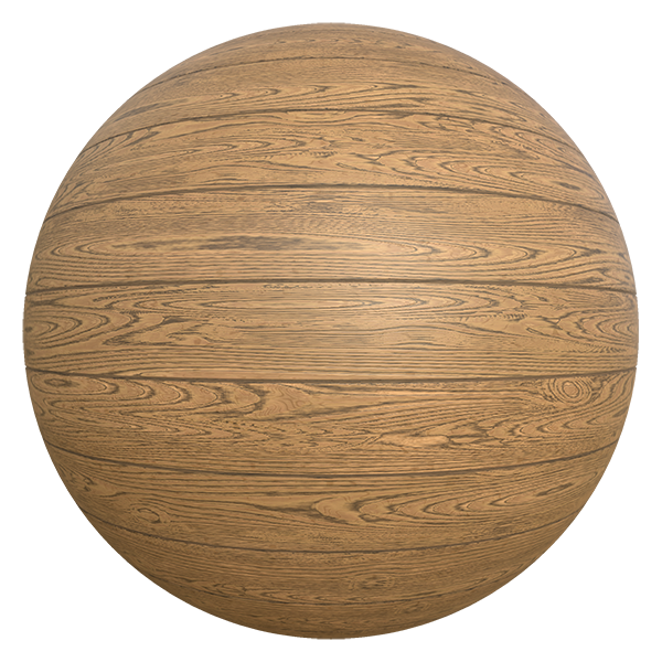Long Dark Ash Wood Planks (Sphere)