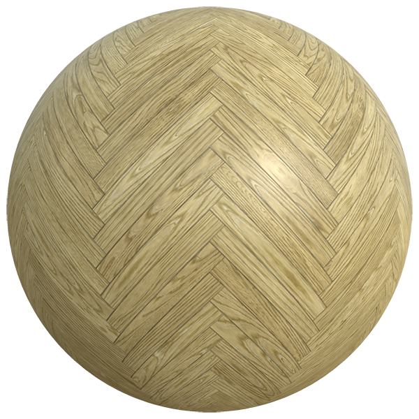 Herringbone Maple Wood Floor Tiles (Sphere)