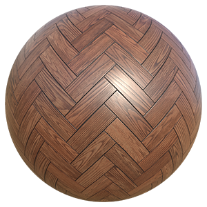 Herringbone Dark Ash Wood Tiles