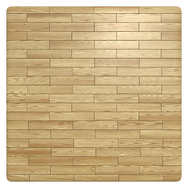 Waxed Beech Wood Plank Tiles (Plane)