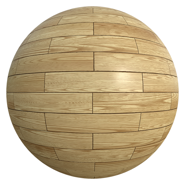 Waxed Beech Wood Plank Tiles (Sphere)