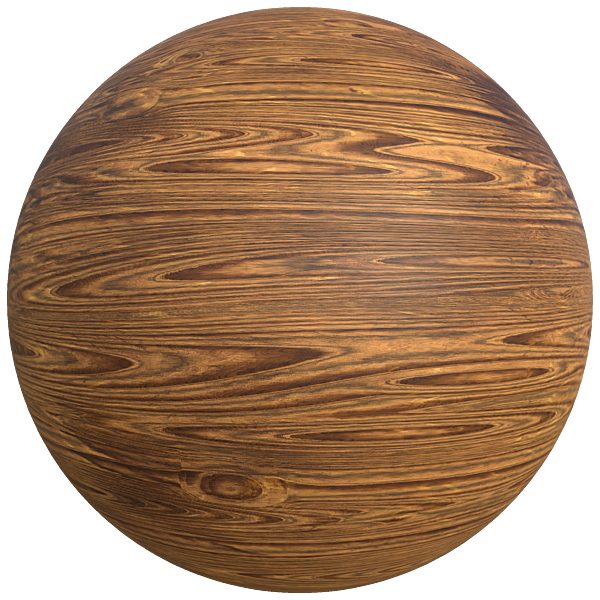 Dull Color Ash Wood Board Texture (Sphere)